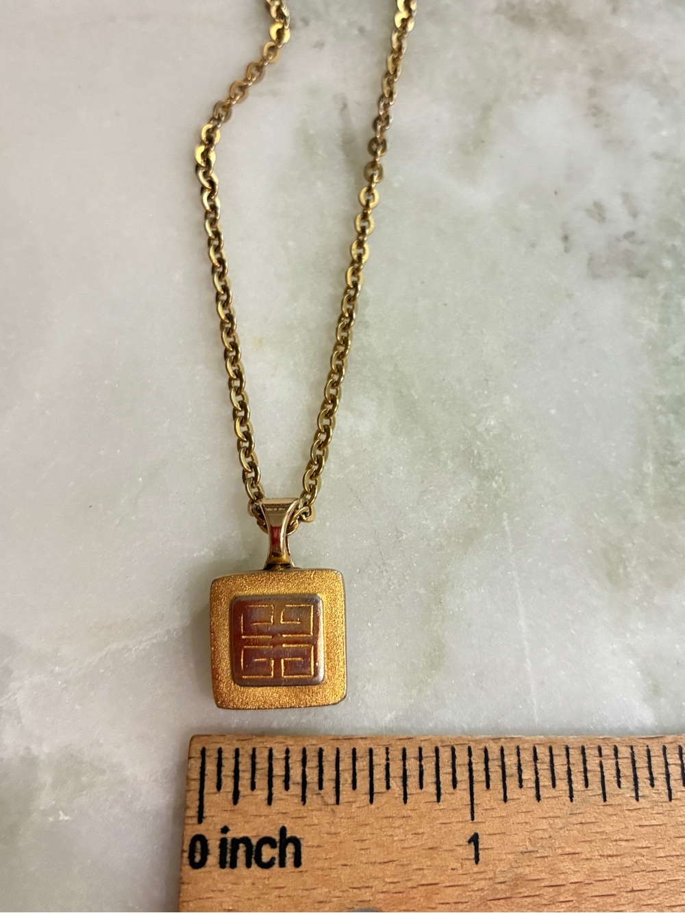 Vintage Givenchy Earring Charm Necklace Repurposed - Picture 4 of 6